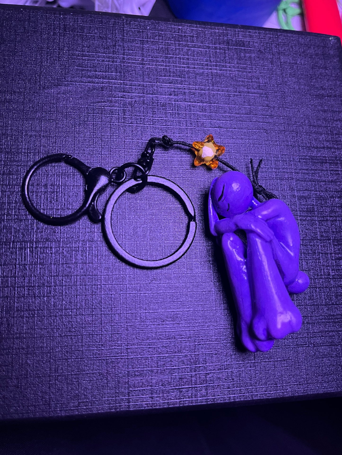 Simple Sleepy Jax Keychain (Pre-order)