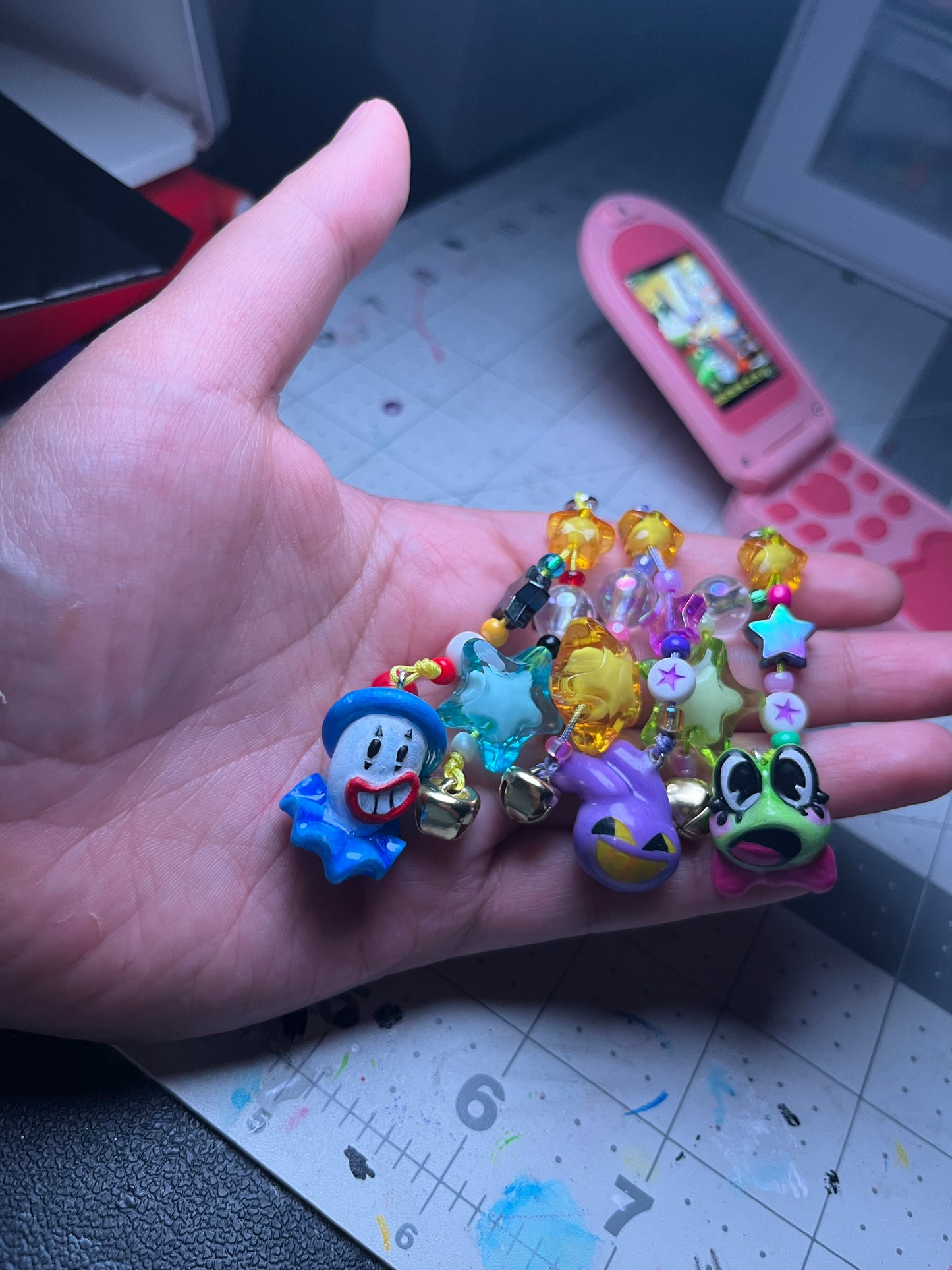 Ribbit Phone Charm
