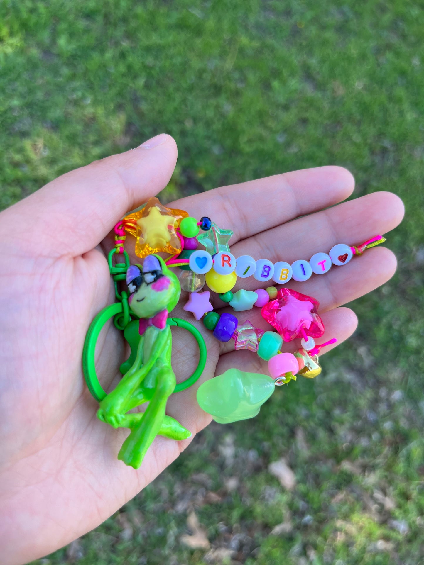 Ribbit the Frog Keychain (Pre-order)